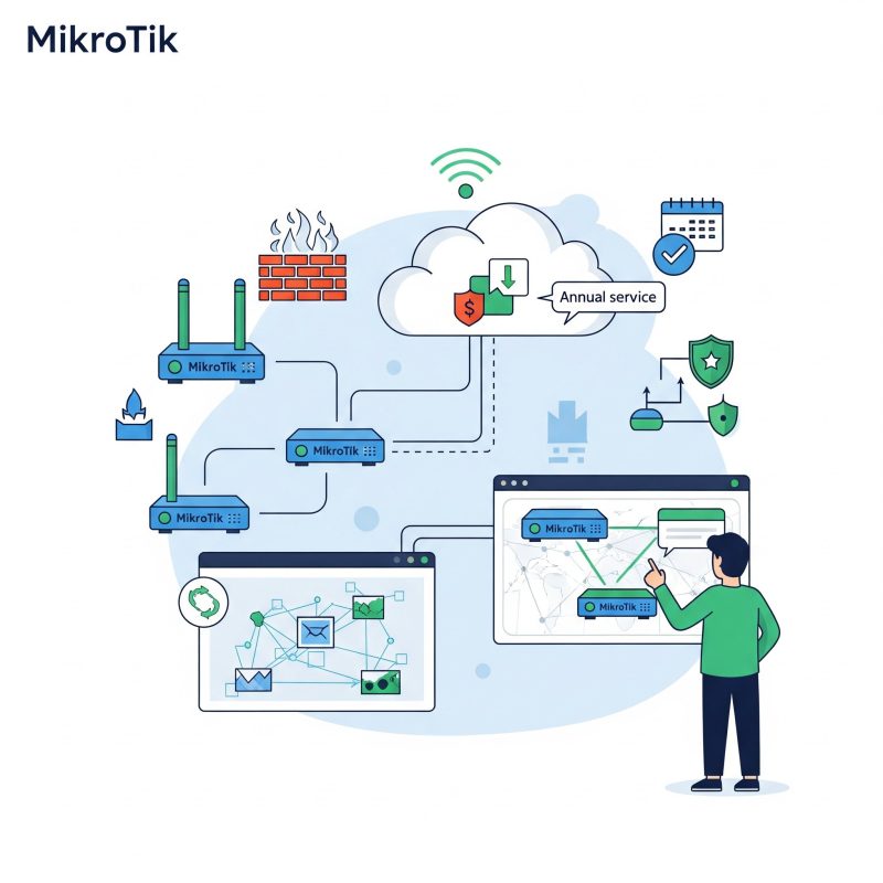 MikroTik Remote Management & Support - Annual Plan