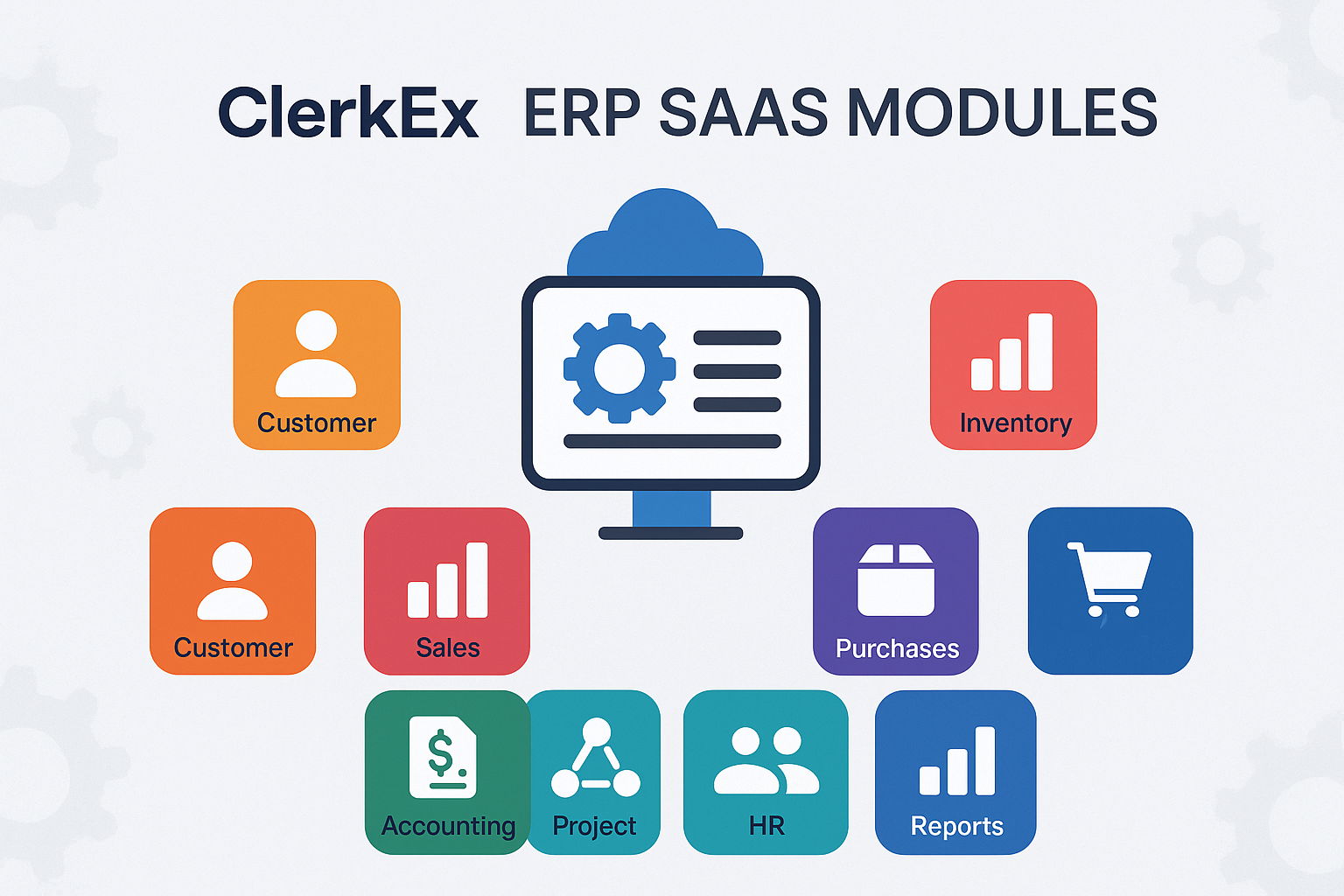ClerkEx ERP SAAS – All-in-One Cloud Business Management Solution