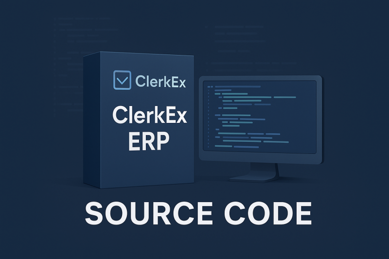 ClerkEx ERP – Complete Source Code (Self-Hosted ERP Solution) – ClerkEx ...