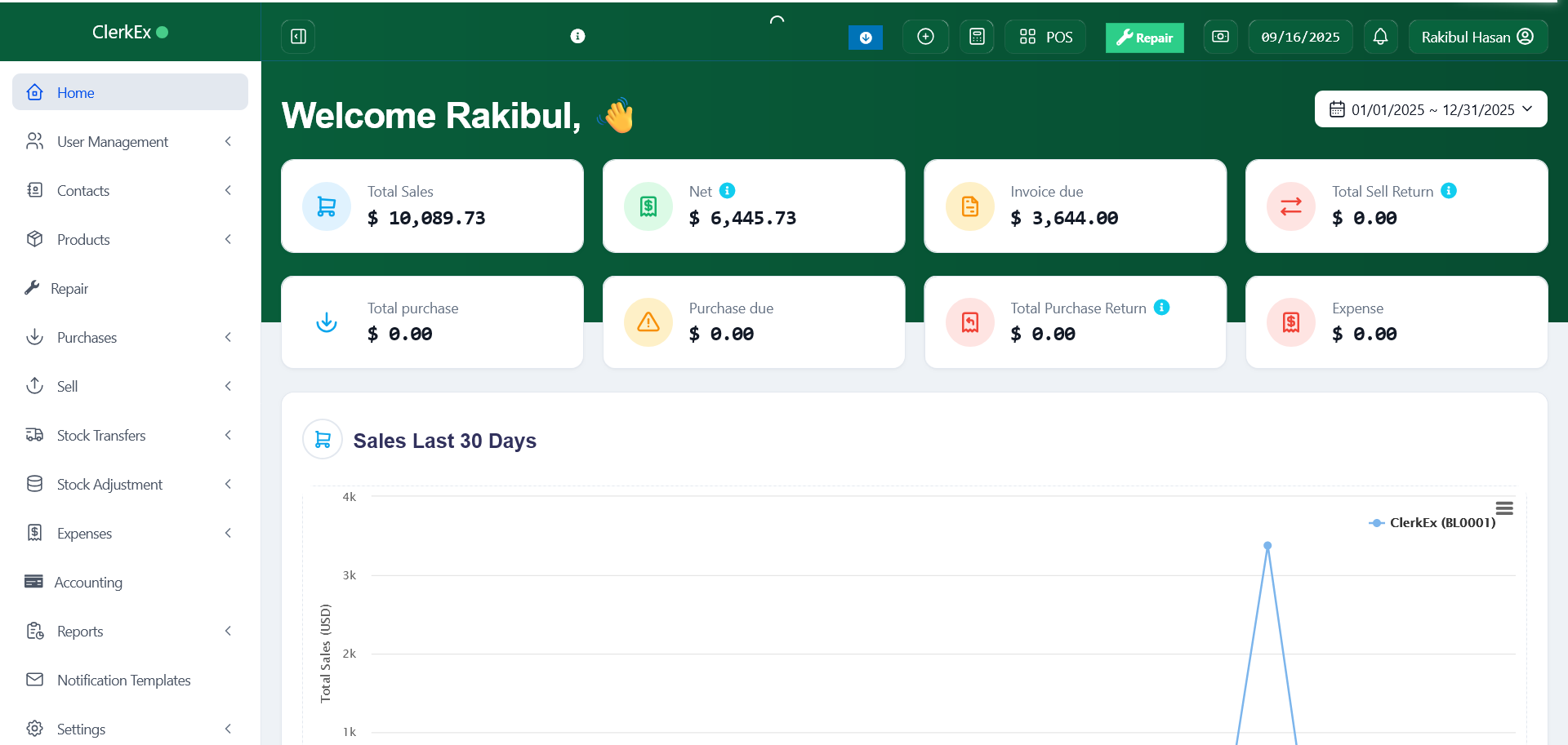 ClerkEx ERP – Complete Source Code (Self-Hosted ERP Solution) - Image 2